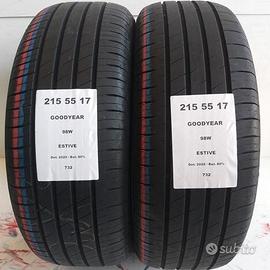 2 gomme 215 55 17 goodyear a732
