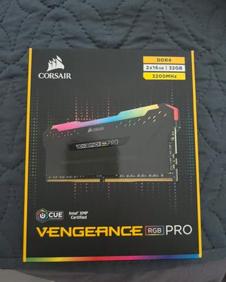 Ram Corsair Vengeance pro RGB 32 gb 2x16 3200mhz