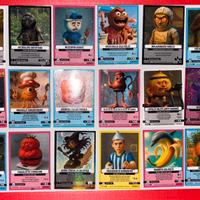 Set 18 carte”Italian Brainrot” Skifidol style nuov