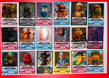 Set 18 carte”Italian Brainrot” Skifidol style nuov