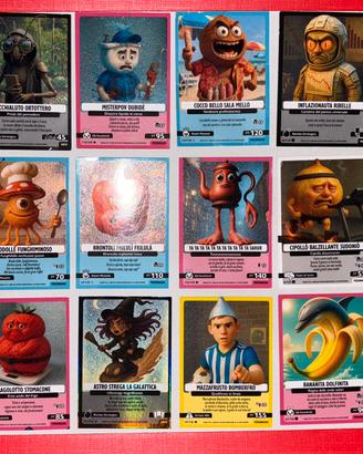 Set 18 carte”Italian Brainrot” Skifidol style nuov