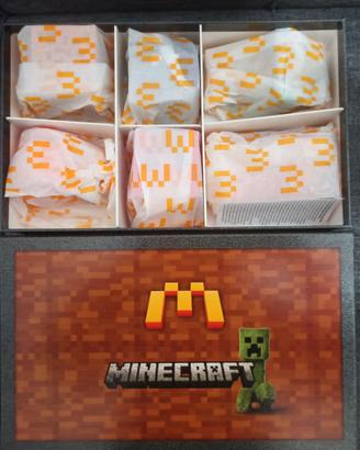 Box Completa Minecraft x McDonald's - Nuova e Imma