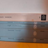 5 libri collana Einaudi – Classici russi e stranie