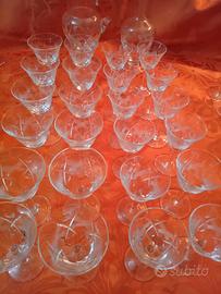 servizio bicchieri 
