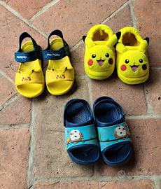 set calzature bimbo 