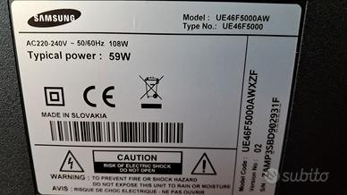Scheda Alimentatore per Televisore Samsug