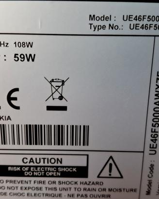 Scheda Alimentatore per Televisore Samsug