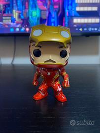 Funko Pop Iron Man [unmasked] #136
