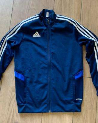 Felpa blu nuova Adidas - anni 13
