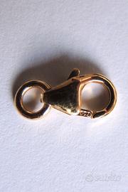 Moschettone in oro 18kt; 115€ => 69€ (-40€) 