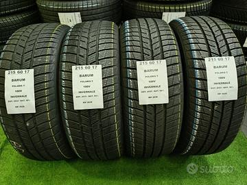 4 GOMME 215 60 17 BARUM INV RIF2635