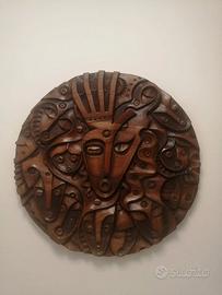 Quadro messicano in legno intagliato a mano – arte
