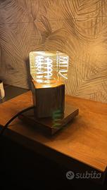 Lampadari in legno