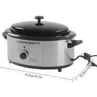 Forno Hot Stone Massage e carrello in vetro 