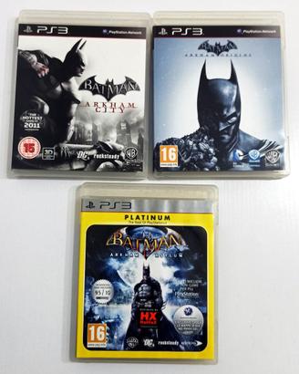 PS3 PLAYSTATION 3 LOTTO BATMAN ARKHAM