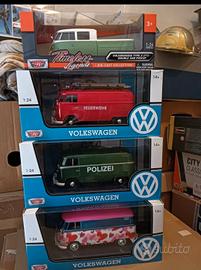 Lotto di 4 furgoni Volkswagen VW Typ 2 (T1)