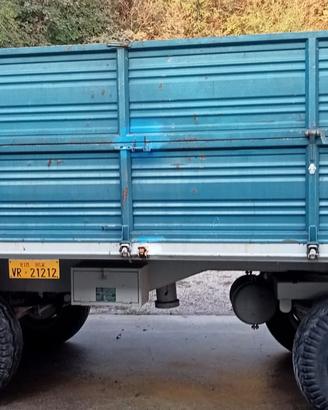 Rimorchio agricolo 2 assi Deidone Giuseppe