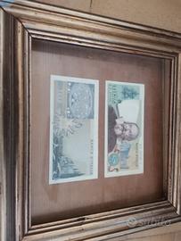 quadri banconote lire italiane 
