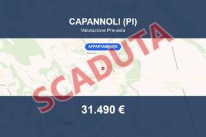 Immobile in asta di 78 m² a Capannoli