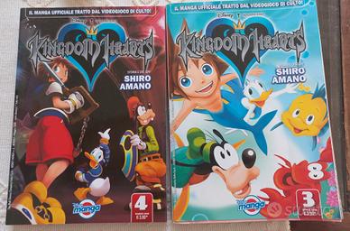 Kingdom hearts 3 e 4 manga