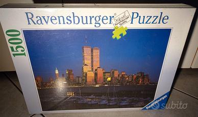 RAVENSBURGER PUZZLE RARE 1995 MANHATTAN DI SERA
