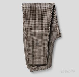 Pantalone Elasticizzato A Quadretti M in Italy 