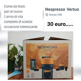 nespresso vertuo pari al nuovo 