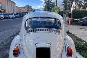 Maggiolino vetro piatto 1969 targa nera Roma
