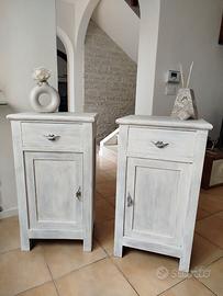 Comodini shabby chic