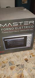 Forno Elettrico Master FE425LX 42L Silver — NUOVO 