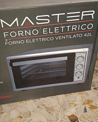 Forno Elettrico Master FE425LX 42L Silver — NUOVO 