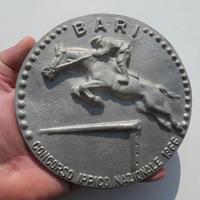 Medaglione Concorso Ippico Nazionale Bari 1966