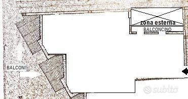 Appartamento rustico 87 mq + terrazzo 100 Mq