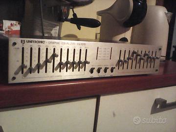 UNITRONIC  EQ1010   EQUALIZZATORE GRAFICO STEREO