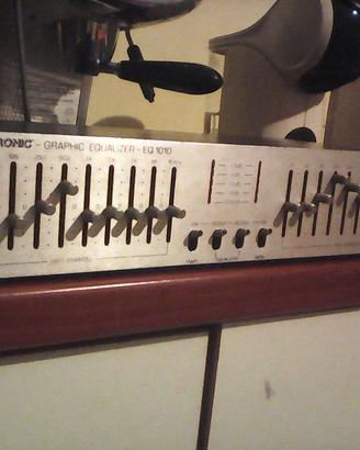 UNITRONIC  EQ1010   EQUALIZZATORE GRAFICO STEREO