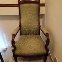 Poltrona stile impero usata