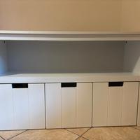 Armadio contenitore in legno