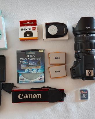 Canon EOS 550D + Ottica Sigma 17-70mm f/2.8 Macro