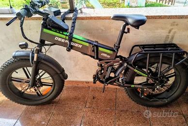 Bicicletta elettrica 2000W 62km/h SBLOCCATA DEEPOW