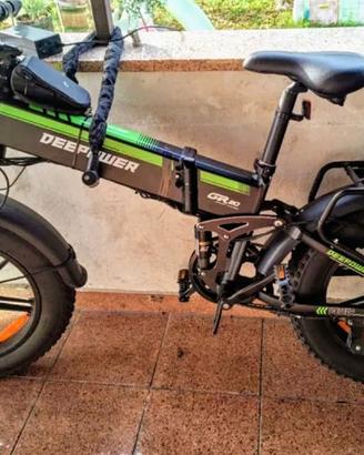 Bicicletta elettrica 2000W 62km/h SBLOCCATA DEEPOW