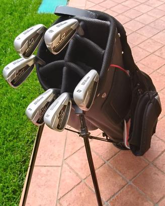 Sacca da Golf Wilson Stand a tracolla con ferri