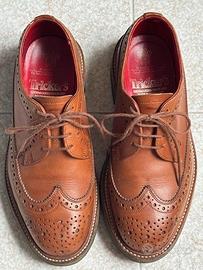 scarpe uomo Tricker's derby taglia UK 6 EU 40