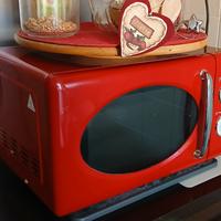 Forno microonde Girmi rosso FM21