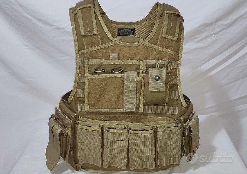 Gilet Tattico Body Armour Carrier Vest T&T - Collezionismo In vendita a  Varese