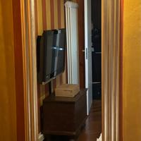 Specchio da terra in legno massello