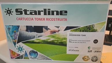 Toner starline compatibile hp ce 255x/55x 724h