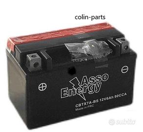 Batteria Moto Cbtx7a-bs 12v 6ah 90cca Batteria Mot