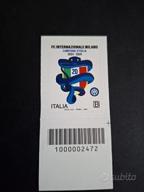 Francobollo Scudetto Inter