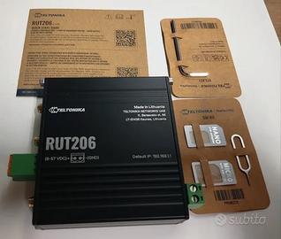 Teltonika RUT206 router 4G industriale RS232 RS485