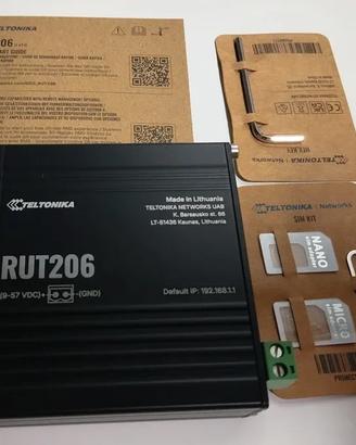 Teltonika RUT206 router 4G industriale RS232 RS485